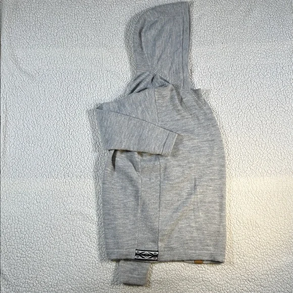 Paka Gray Knit Alpaca Hoodie, Men’s Medium — Brand New - Picture 8 of 10